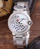 Swiss Cartier Ballon Bleu Replica Watches - 18K White Gold case Full diamonds Dial Watch (5)_th.jpg